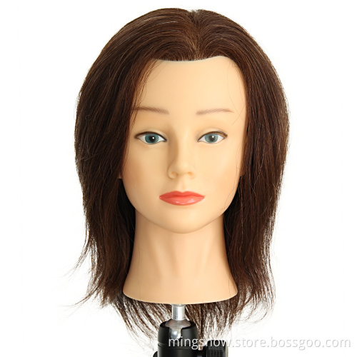 human hair training professional mannequin head
